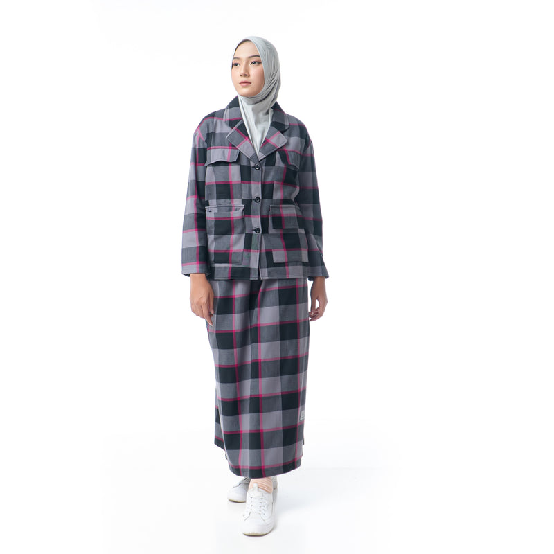 Safari Blazer Set Black