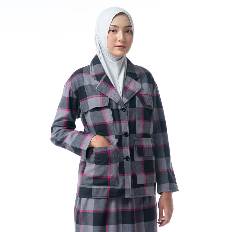 Safari Blazer Set Black