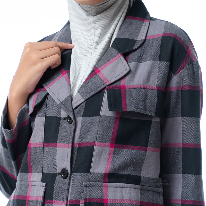 Safari Blazer Set Black
