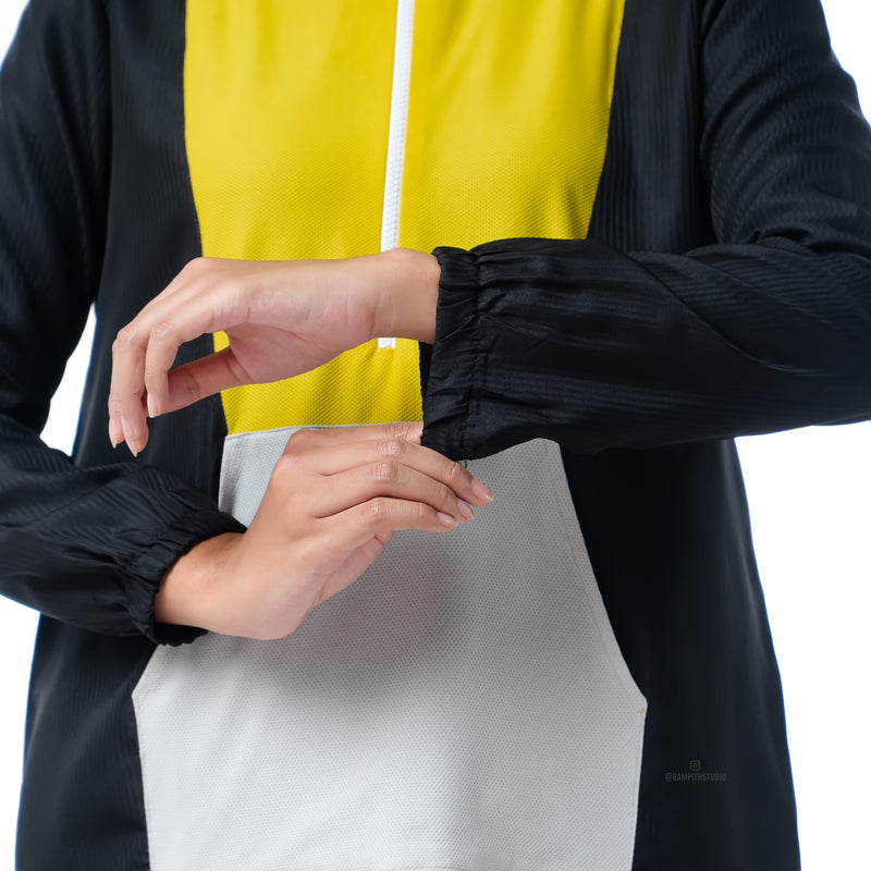 Anorak Yellow Grey