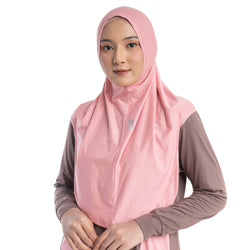 Manchaster Hijab Pink (Sport Hijab)