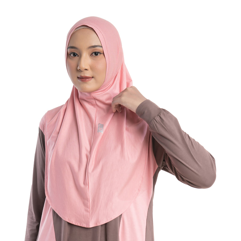 Manchaster Hijab Pink (Sport Hijab)