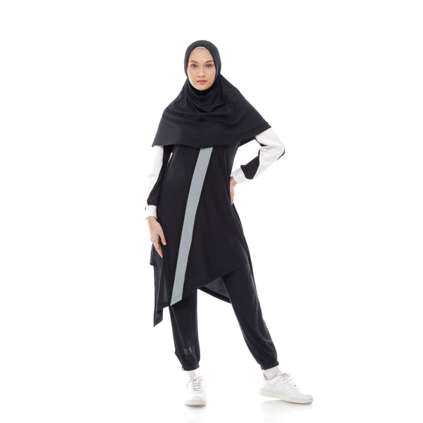 Zigzag Black - Grey