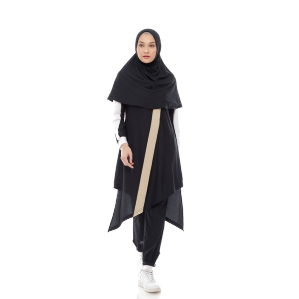 Zigzag Black - Cream