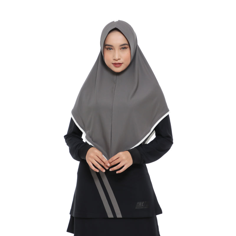 New Energetic Elite Grey (Sport Hijab)