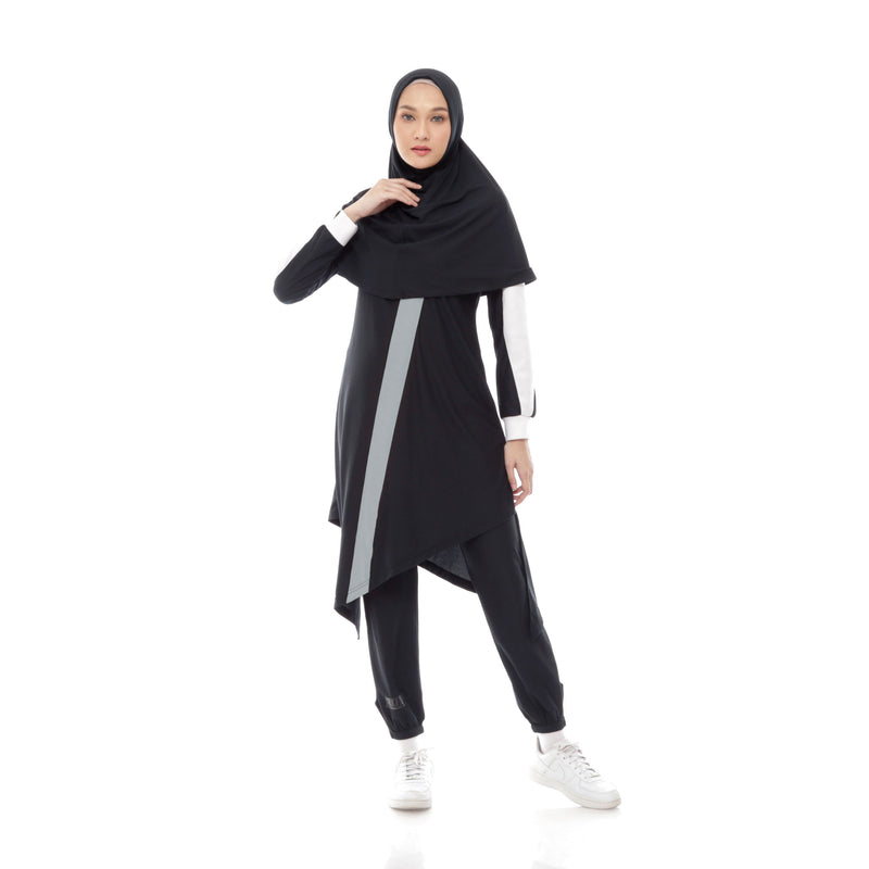 Zigzag Black - Grey
