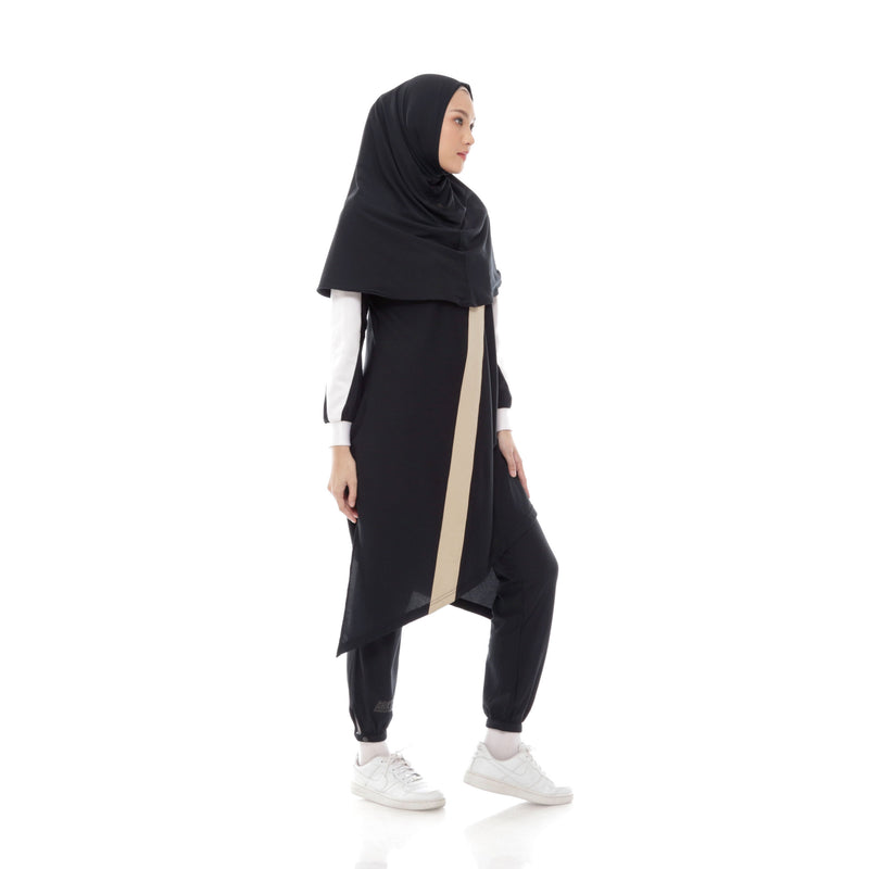 Zigzag Black - Cream