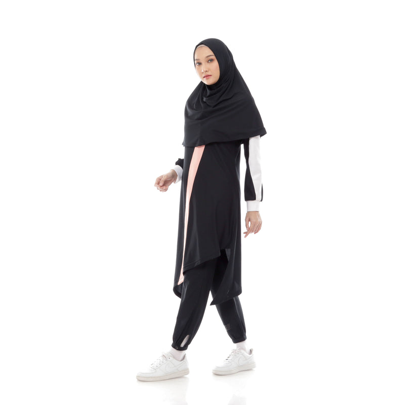 Zigzag Black - Pink