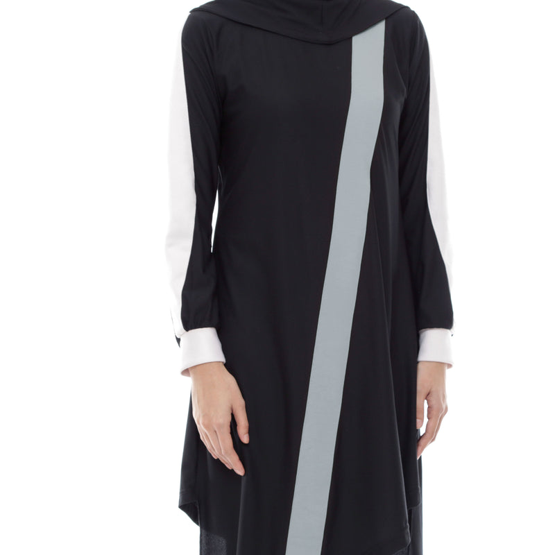 Zigzag Black - Grey