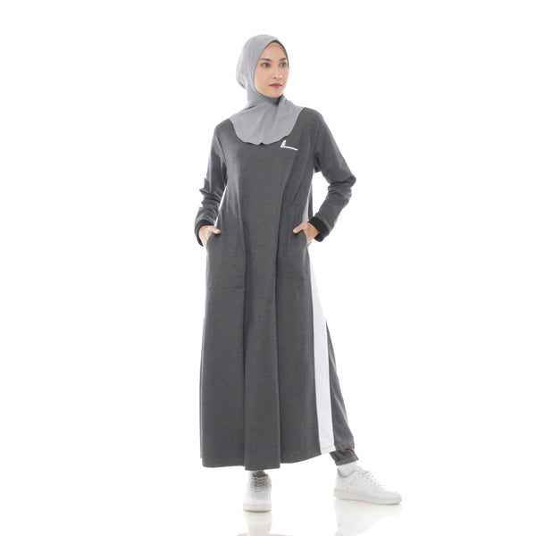 Relax Ummah Dress Grey