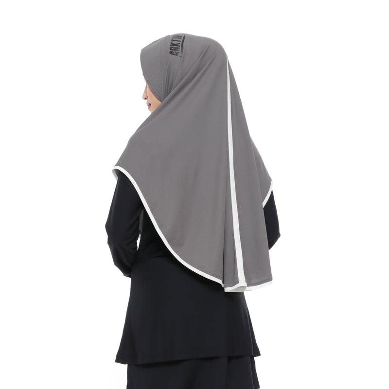 New Energetic Elite Grey (Sport Hijab)