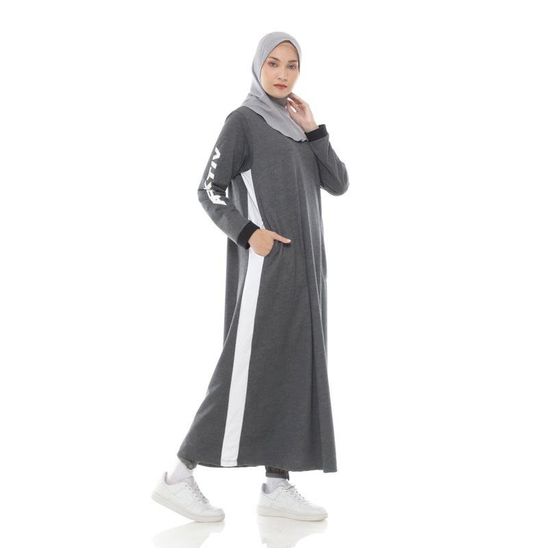 Relax Ummah Dress Grey