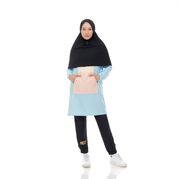 Fruitfull Anorak Top Sky Blue
