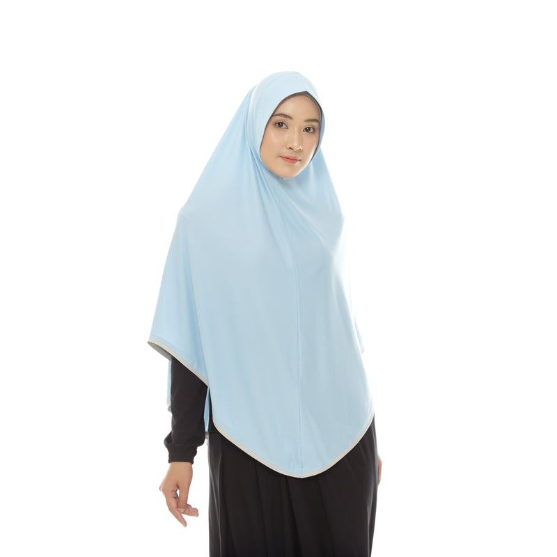 Energetic Elite Supermaxi Sky Blue (Sport Hijab)