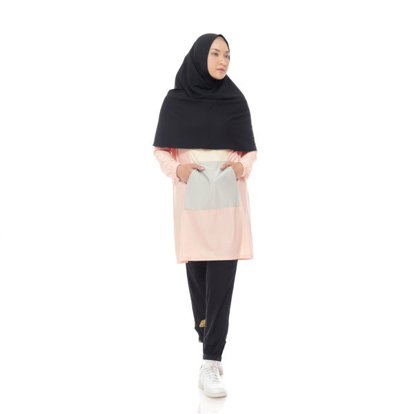 Fruitfull Anorak Top Dusty Pink