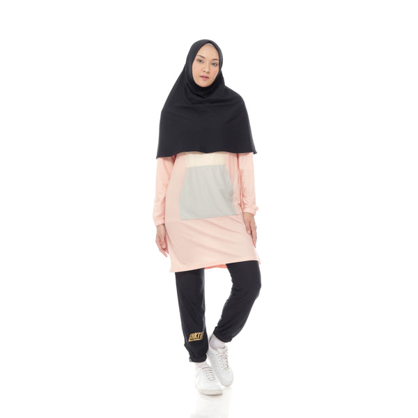 Fruitfull Anorak Top Dusty Pink