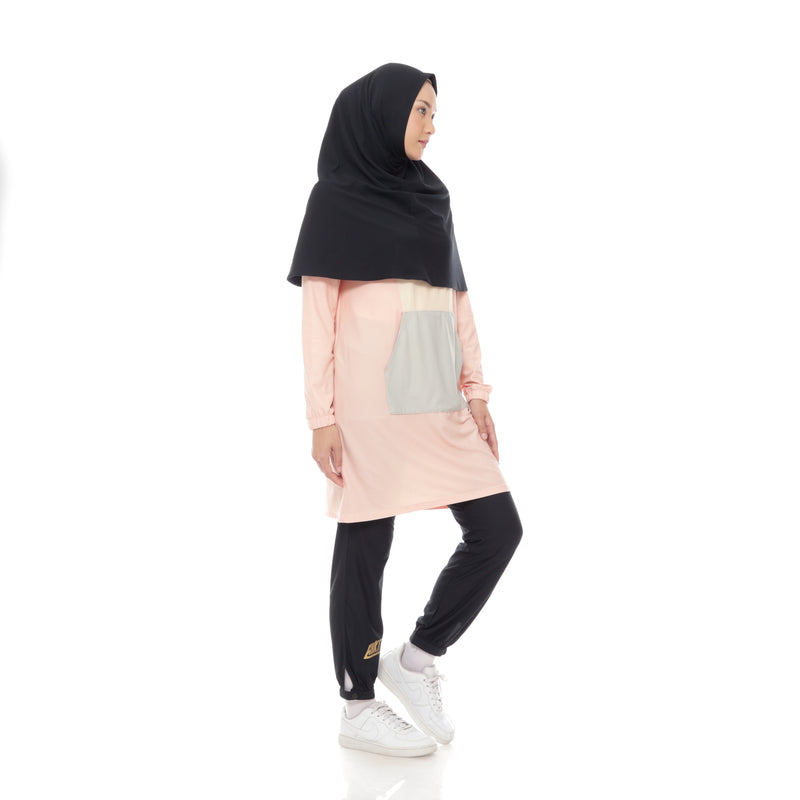 Fruitfull Anorak Top Dusty Pink