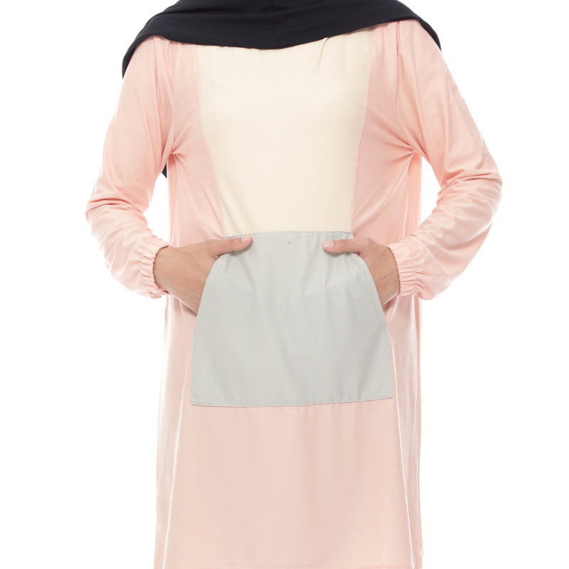 Fruitfull Anorak Top Dusty Pink