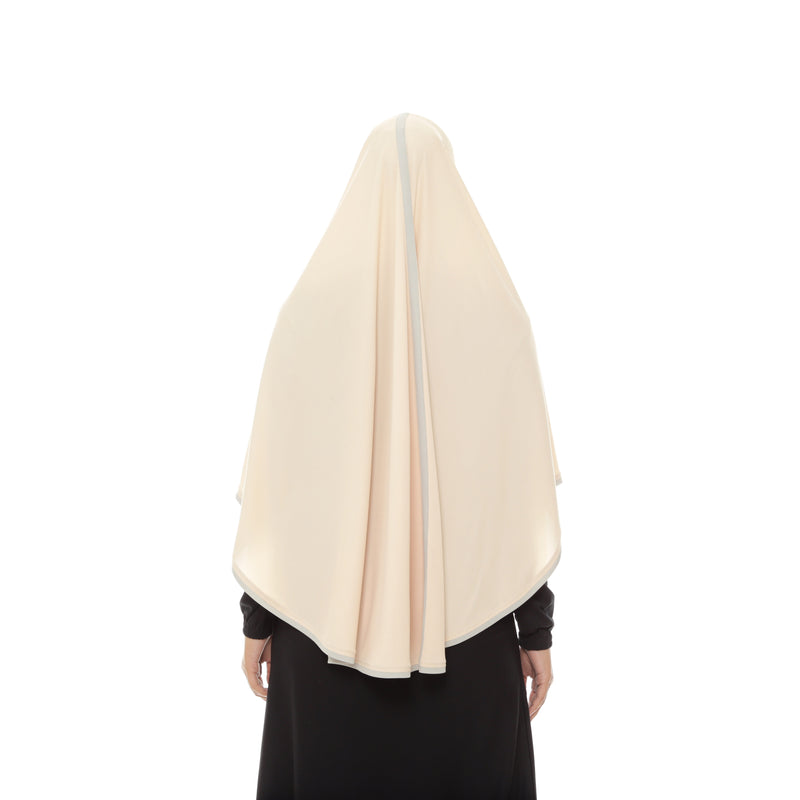 Energetic Elite Supermaxi Ivory Cream (Sport Hijab)