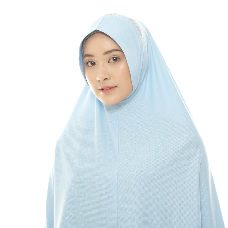 Energetic Elite Supermaxi Sky Blue (Sport Hijab)