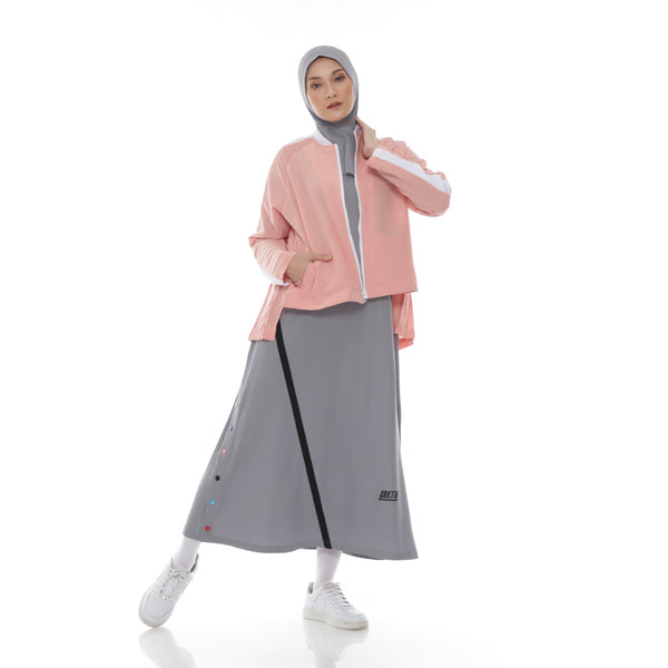 No Sugar Pleated Outer Peach