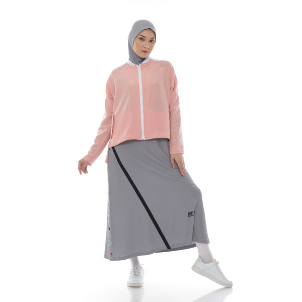 No Sugar Pleated Outer Peach