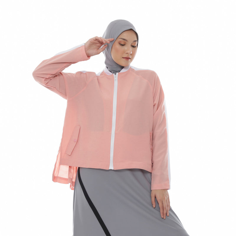 No Sugar Pleated Outer Peach