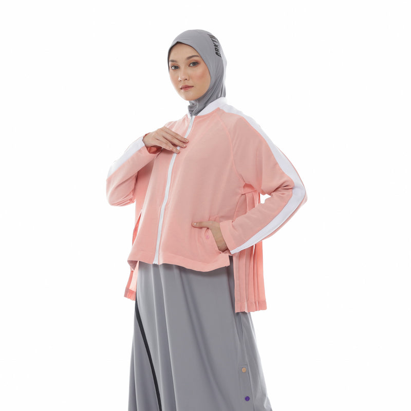 No Sugar Pleated Outer Peach