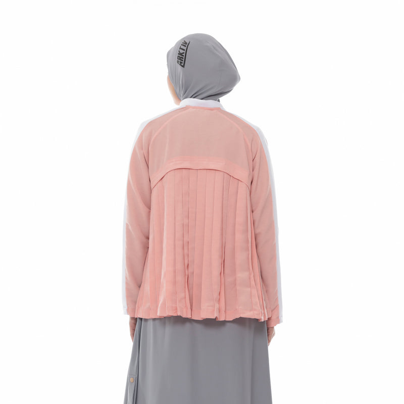 No Sugar Pleated Outer Peach