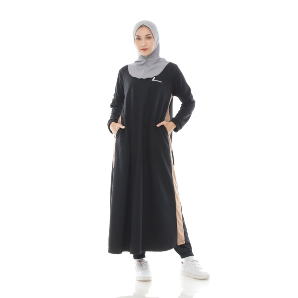 Relax Ummah Dress Black