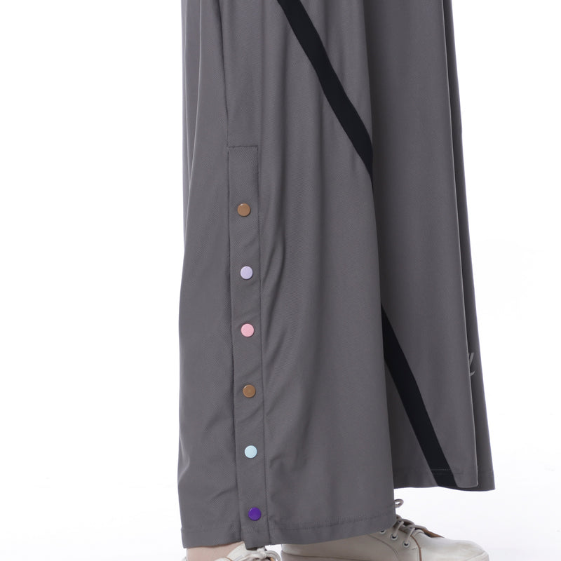 Three Points Dress Grey - Black