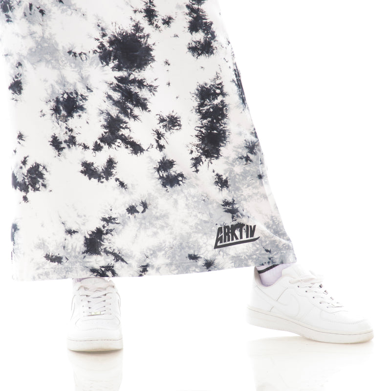 Splash Tiedye Skirt Black