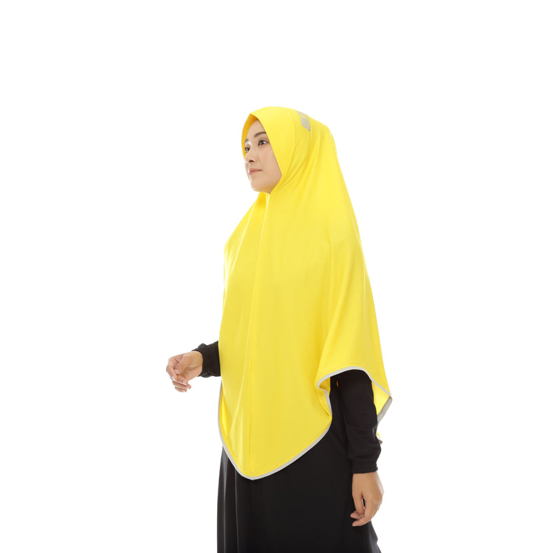 Energetic Elite Supermaxi Vibrant Yellow (Sport Hijab)