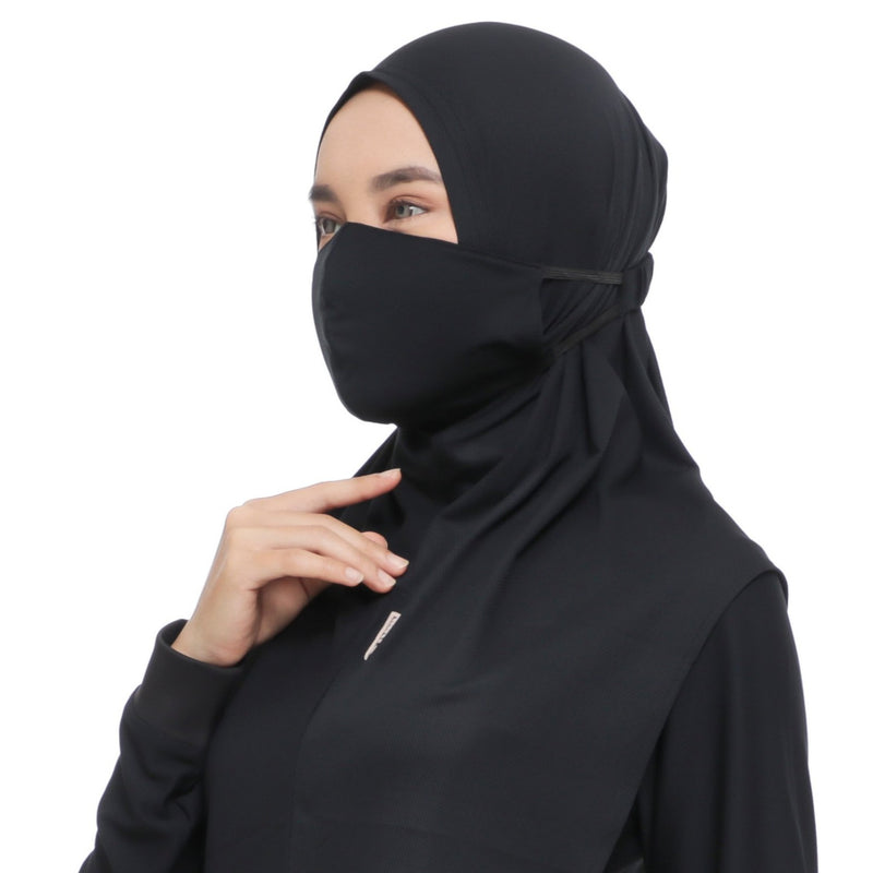 Flexible Sporty Mask Black