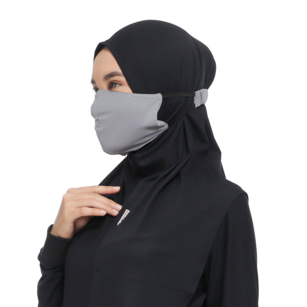 Flexible Sporty Mask Grey