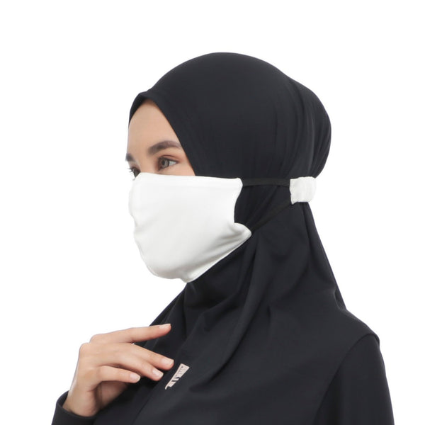 Flexible Sporty Mask White