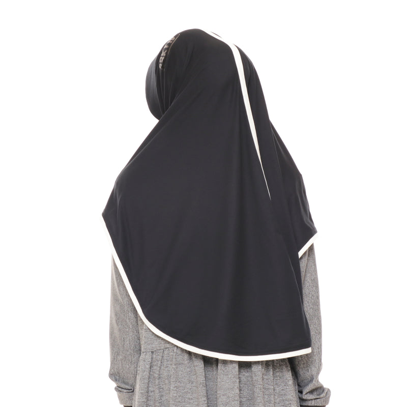 New Energetic Elite Black (Sport Hijab)