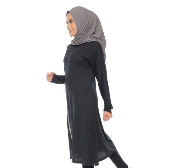 Long Stripe Basic Black - Grey