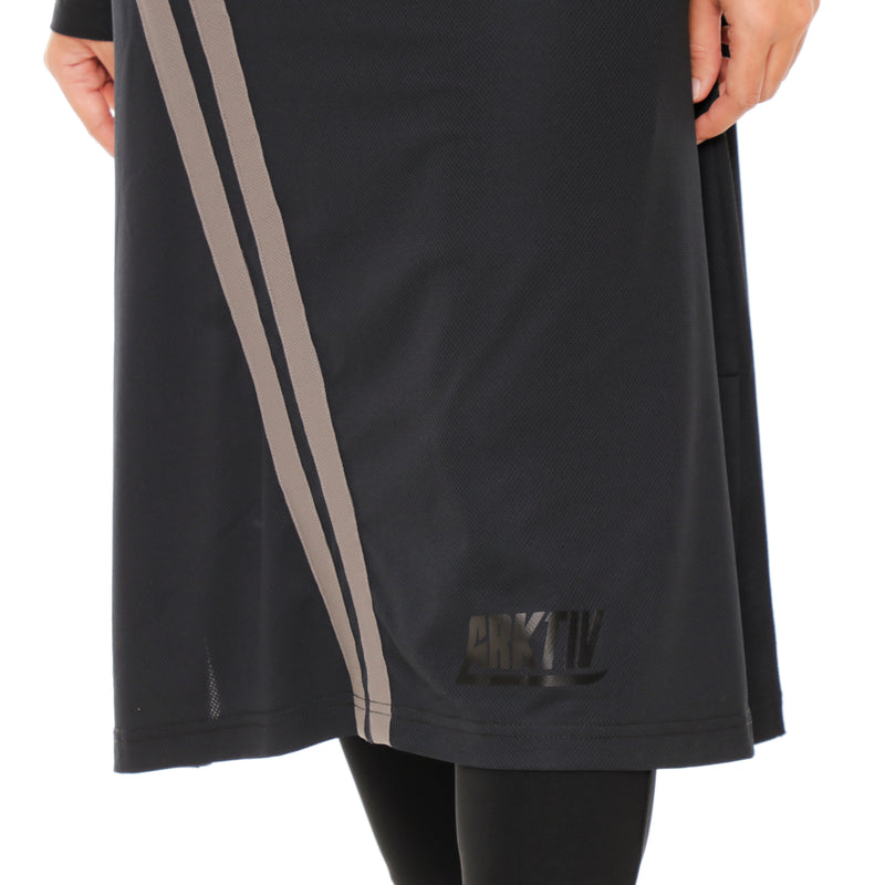 Long Stripe Basic Black - Grey