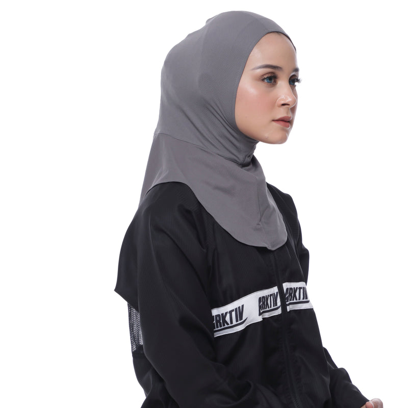 Power Dynamic Grey (Sport Hijab)