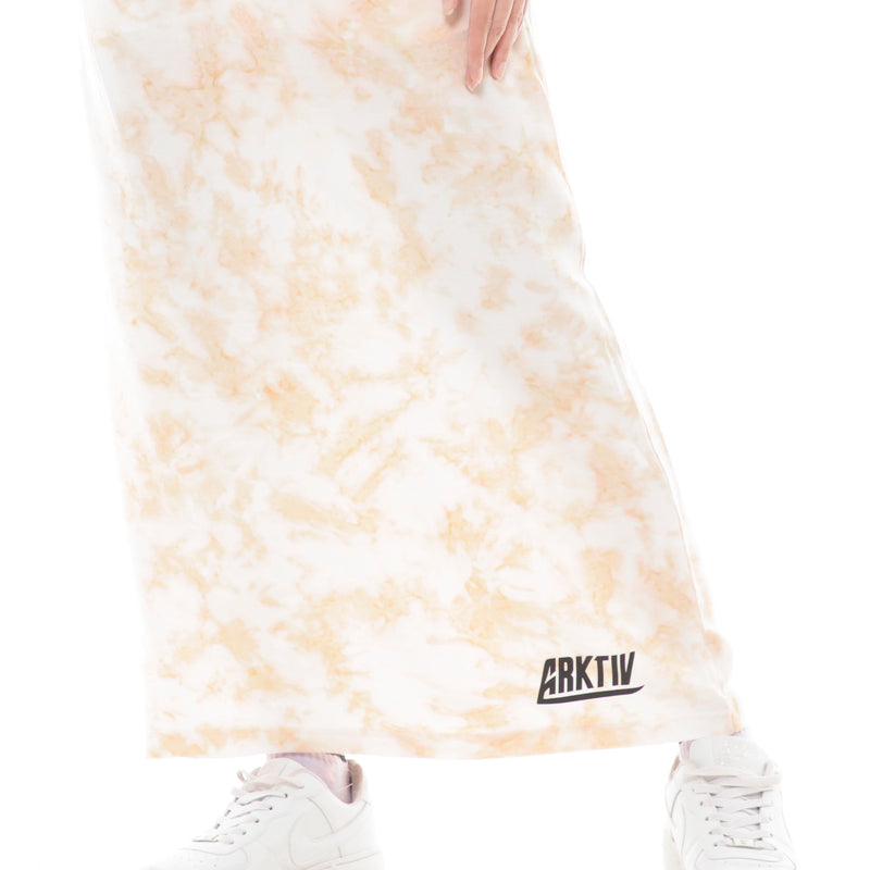 Splash Tiedye Skirt Cream