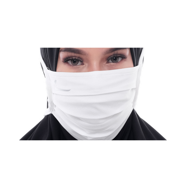 Masker Pleated Arktiv White