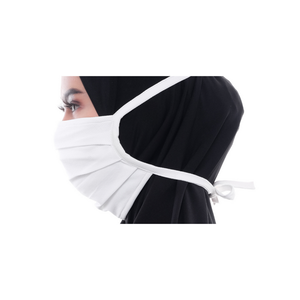 Masker Pleated Arktiv White